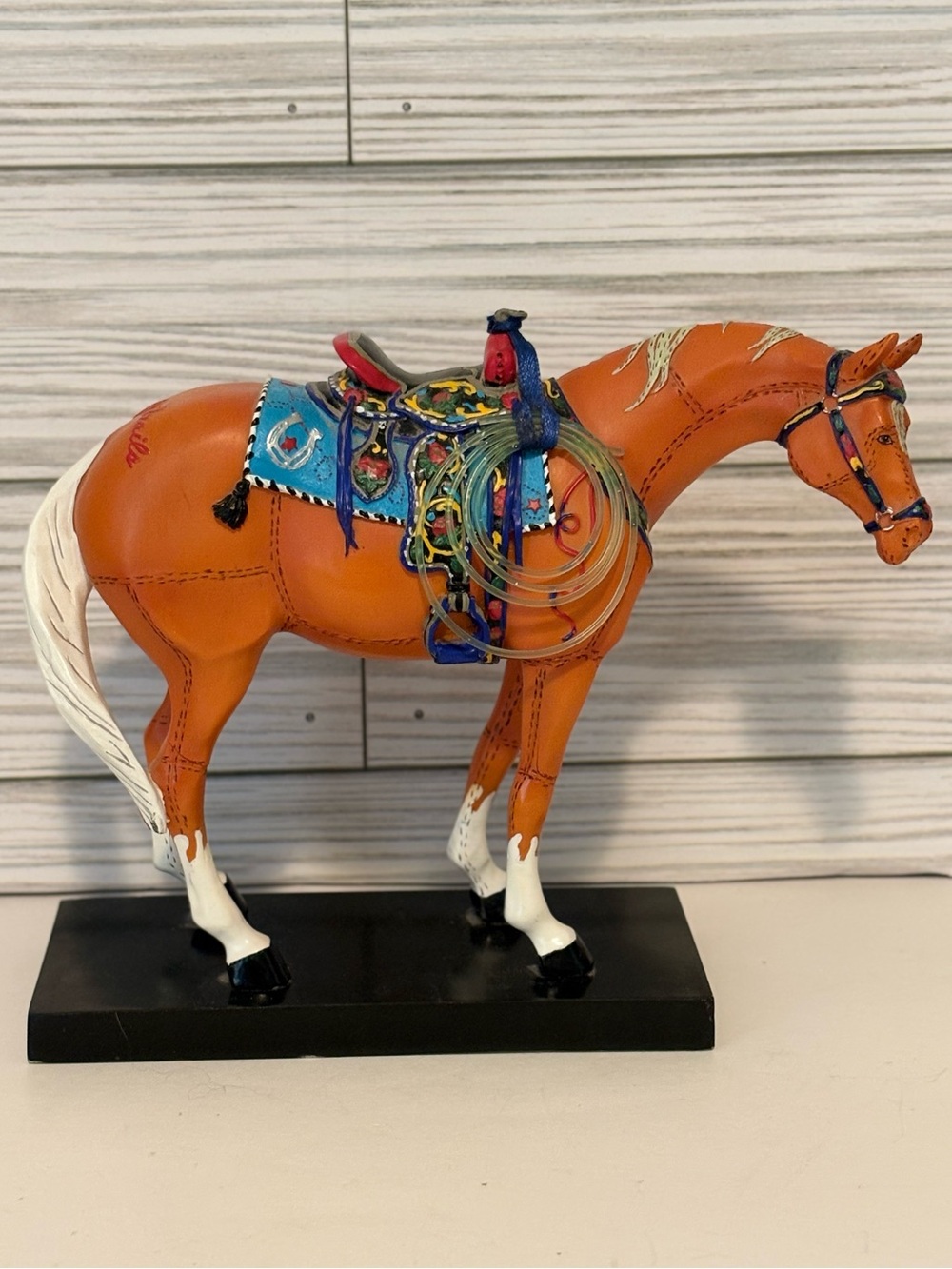 Trail of Painted Ponies HAPPY TRAILS 1473 Horse Figurine 2003 Retired Westland